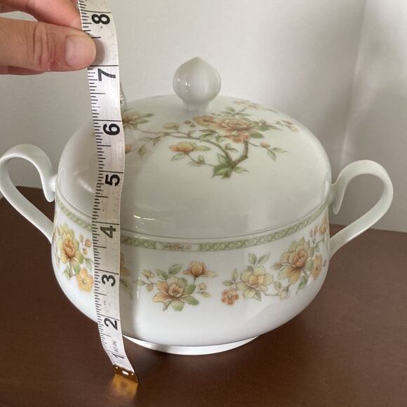 Vintage Noritake Ireland Amapola 2764 Vegetable Bowl W/Lid - Picture 10 of 11